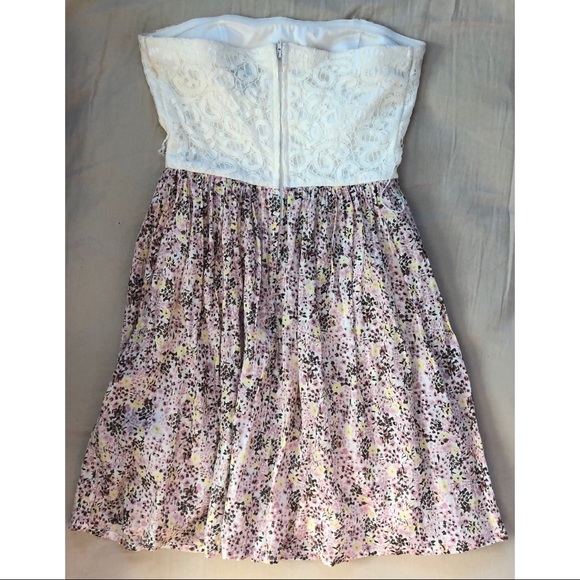 Strapless spring dress - Picture 2 of 2